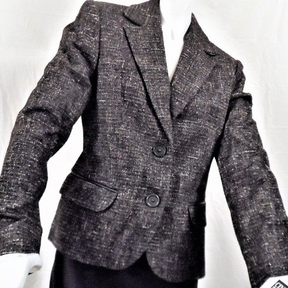CINZIA-ROCCA MADE-IN- ITALY WOOL/RAYON/SILK  BLAZER NWT - Picture 1 of 2